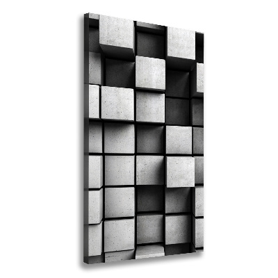 Cuadro moderno en lienzo resistente uv vertical Abstracción