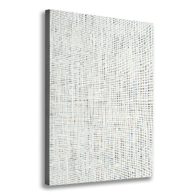 Fotografía en lienzo vertical Lienzo de lino blanco