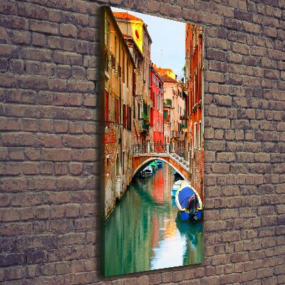 Fotografía en lienzo vertical Venecia, Italia