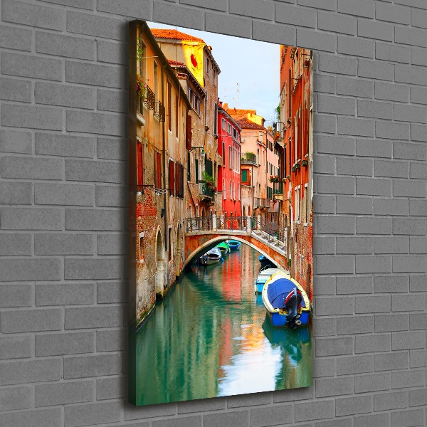 Fotografía en lienzo vertical Venecia, Italia