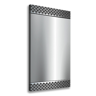 Fotografía en lienzo vertical Fondo de metal