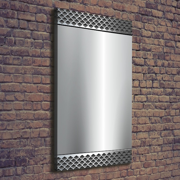 Fotografía en lienzo vertical Fondo de metal