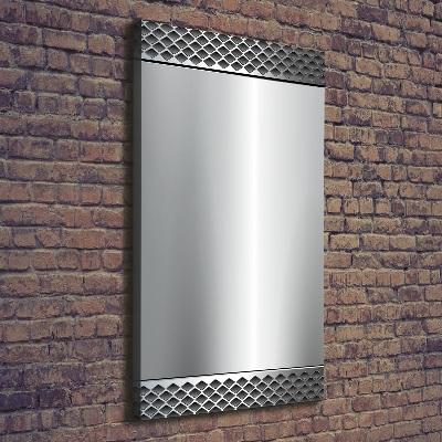 Fotografía en lienzo vertical Fondo de metal