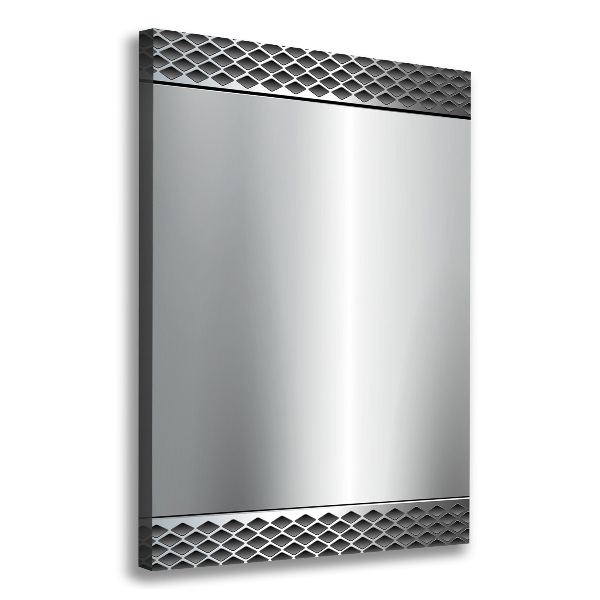 Fotografía en lienzo vertical Fondo de metal