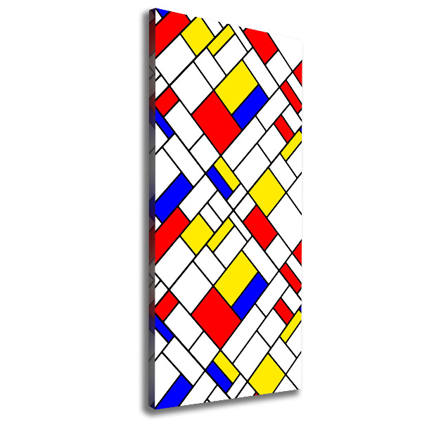 Impresión en lienzo vertical Abstracción