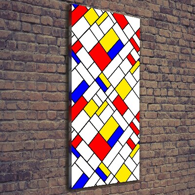 Impresión en lienzo vertical Abstracción