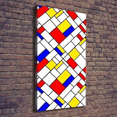 Impresión en lienzo vertical Abstracción