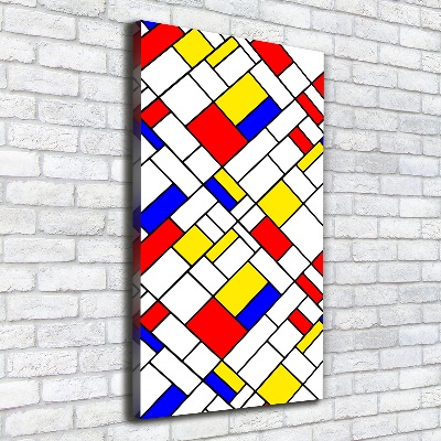 Impresión en lienzo vertical Abstracción