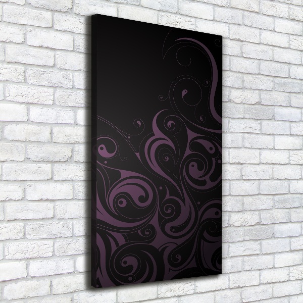 Fotografía en lienzo vertical Adornos