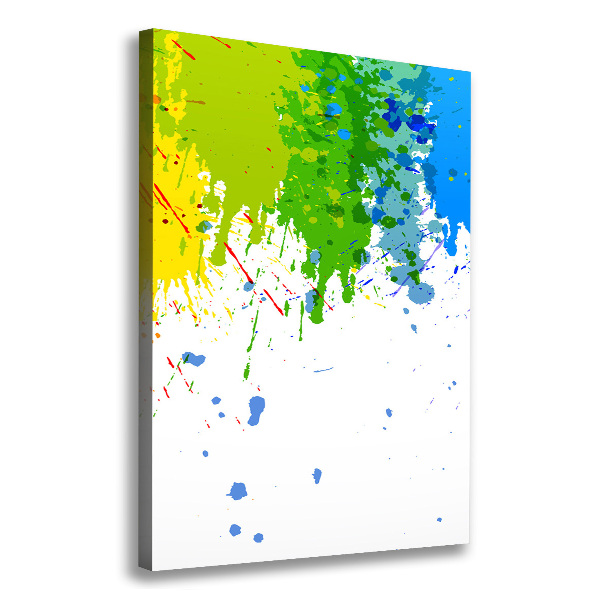 Foto obraz na płótnie pionowy Abstrakcyjna tęcza