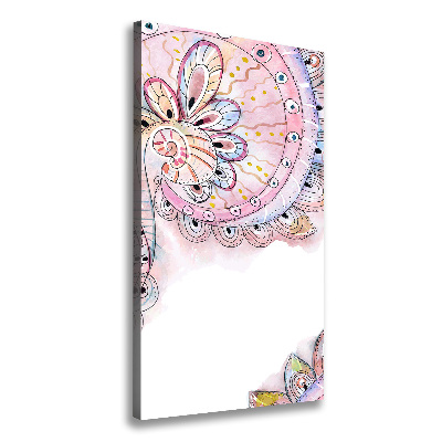 Impresión en lienzo vertical Patrón abstracto