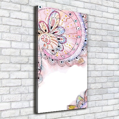 Impresión en lienzo vertical Patrón abstracto