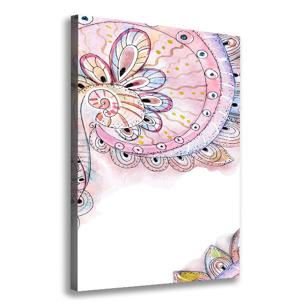 Impresión en lienzo vertical Patrón abstracto