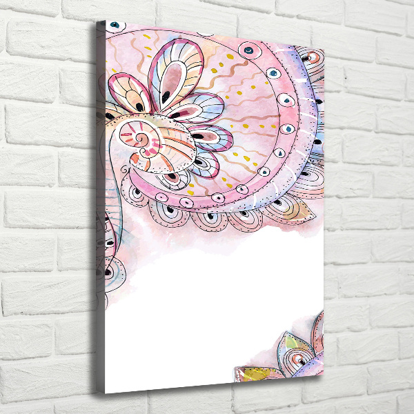 Impresión en lienzo vertical Patrón abstracto