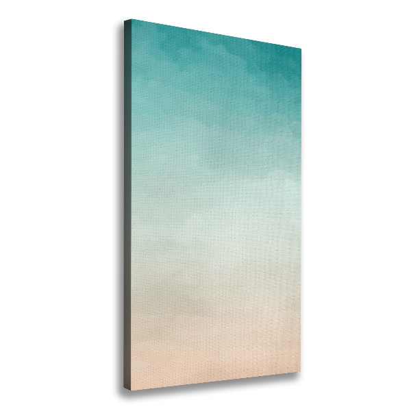 Fotografía en lienzo vertical Fumar