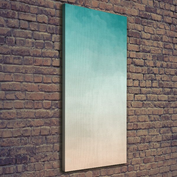 Fotografía en lienzo vertical Fumar