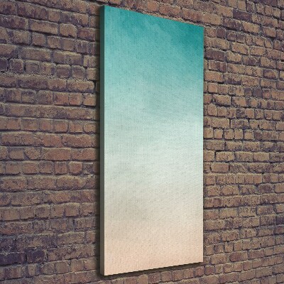 Fotografía en lienzo vertical Fumar