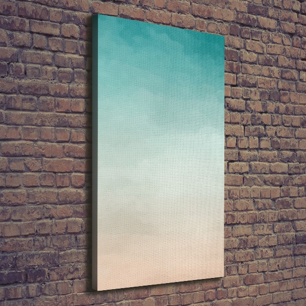 Fotografía en lienzo vertical Fumar