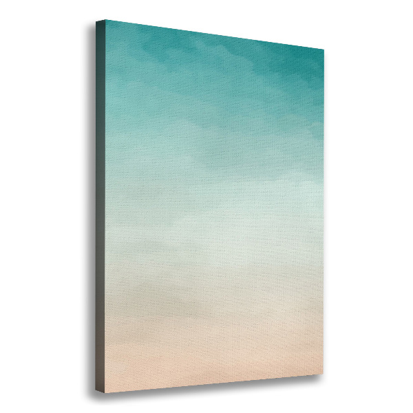 Fotografía en lienzo vertical Fumar