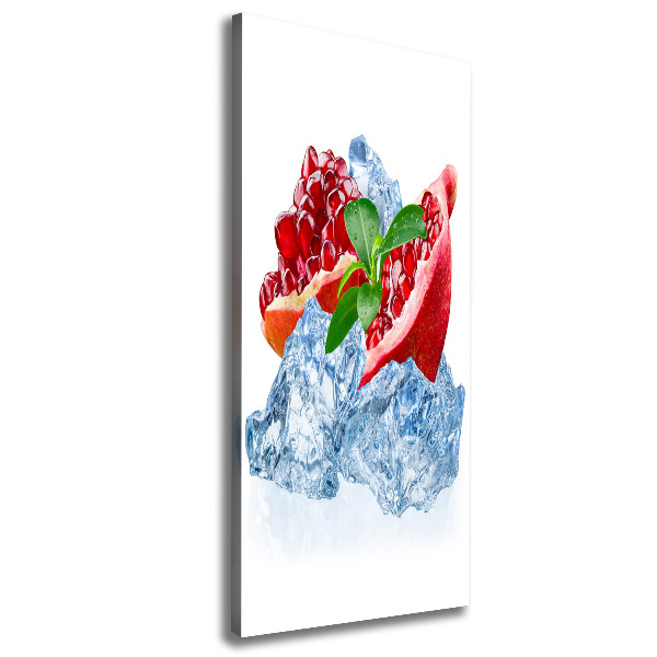 Cuadro canvas decorativo para salón vertical Granada