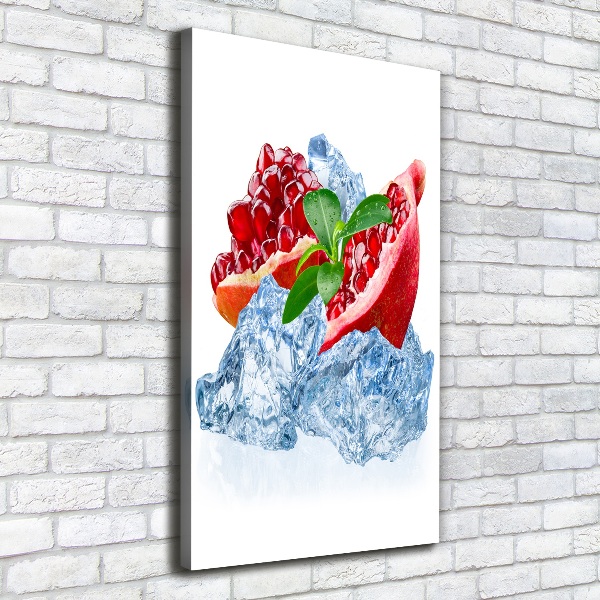 Cuadro canvas decorativo para salón vertical Granada