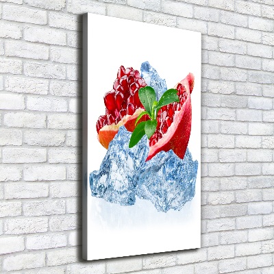 Cuadro canvas decorativo para salón vertical Granada