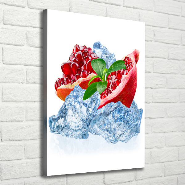 Cuadro canvas decorativo para salón vertical Granada