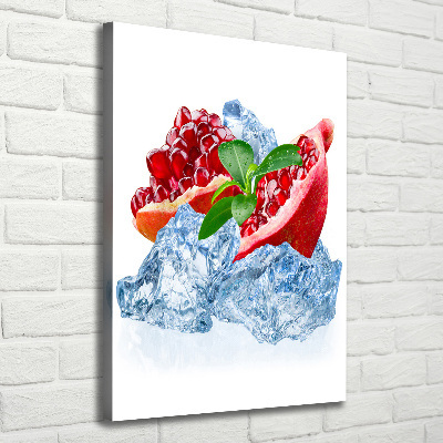 Cuadro canvas decorativo para salón vertical Granada