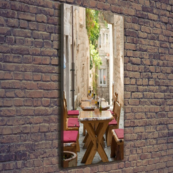 Fotografía en lienzo vertical Korcula, Croacia