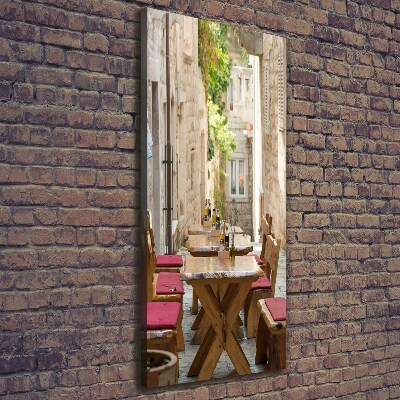 Fotografía en lienzo vertical Korcula, Croacia