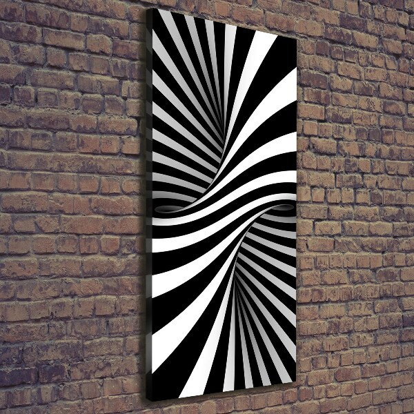 Foto obraz na płótnie pionowy Abstrakcja wir