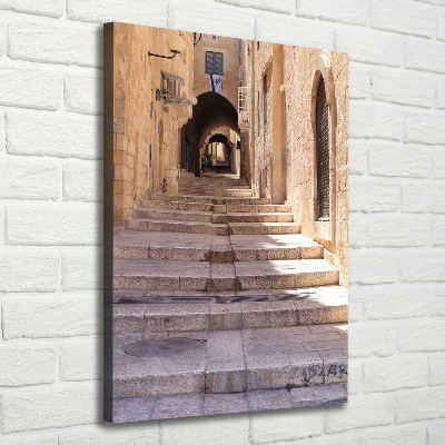 Impresión en lienzo vertical Jerusalén, Israel