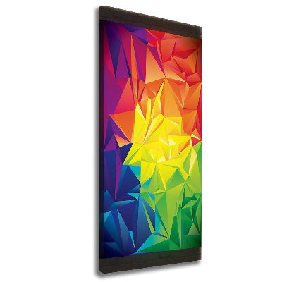 Fotografía en lienzo vertical Fondo abstracto