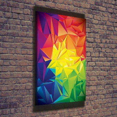 Fotografía en lienzo vertical Fondo abstracto