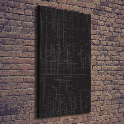 Impresión en lienzo vertical Textura de lino