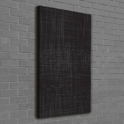 Impresión en lienzo vertical Textura de lino