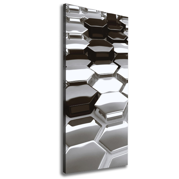 Impresión en lienzo vertical Abstracción 3D