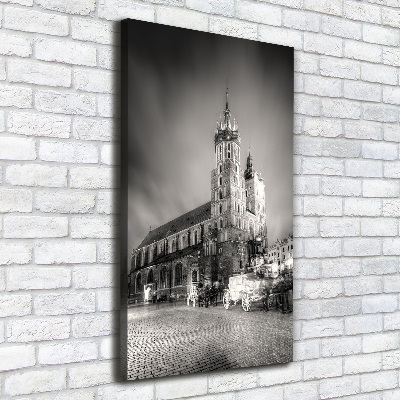 Cuadro canvas decorativo para salón vertical Cracovia, Polonia