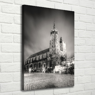 Cuadro canvas decorativo para salón vertical Cracovia, Polonia