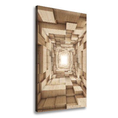 Cuadro moderno en lienzo resistente uv vertical Abstracción
