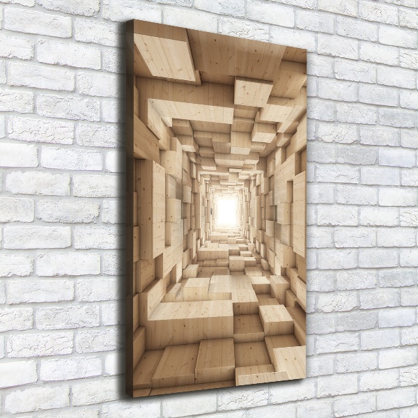 Cuadro moderno en lienzo resistente uv vertical Abstracción