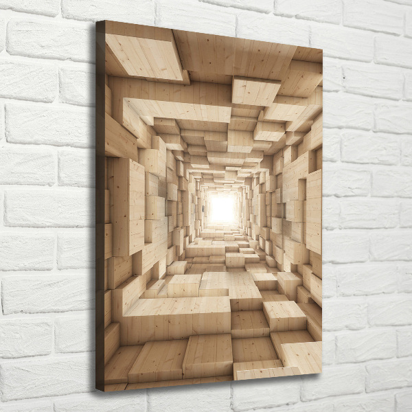 Cuadro moderno en lienzo resistente uv vertical Abstracción