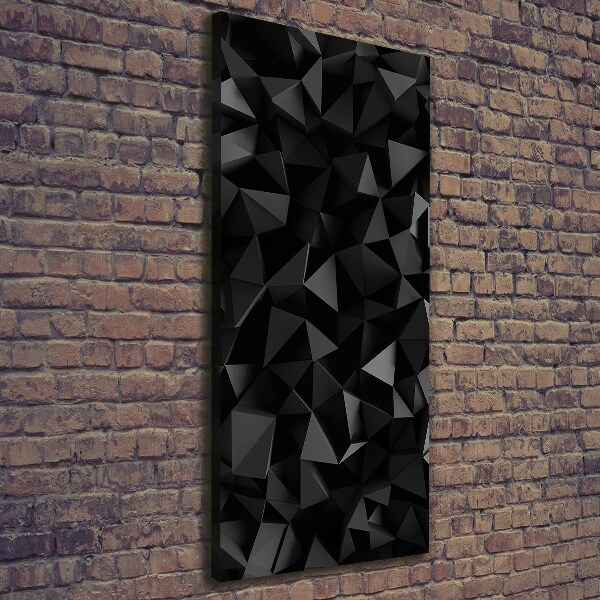 Impresión en lienzo vertical Abstracción 3D