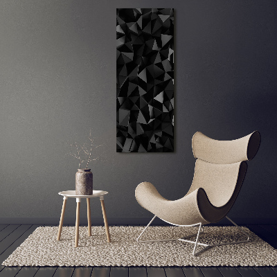 Impresión en lienzo vertical Abstracción 3D