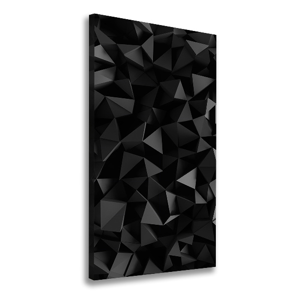 Impresión en lienzo vertical Abstracción 3D