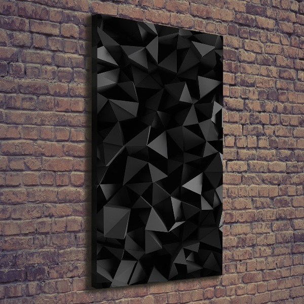 Impresión en lienzo vertical Abstracción 3D