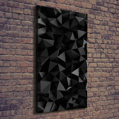 Impresión en lienzo vertical Abstracción 3D