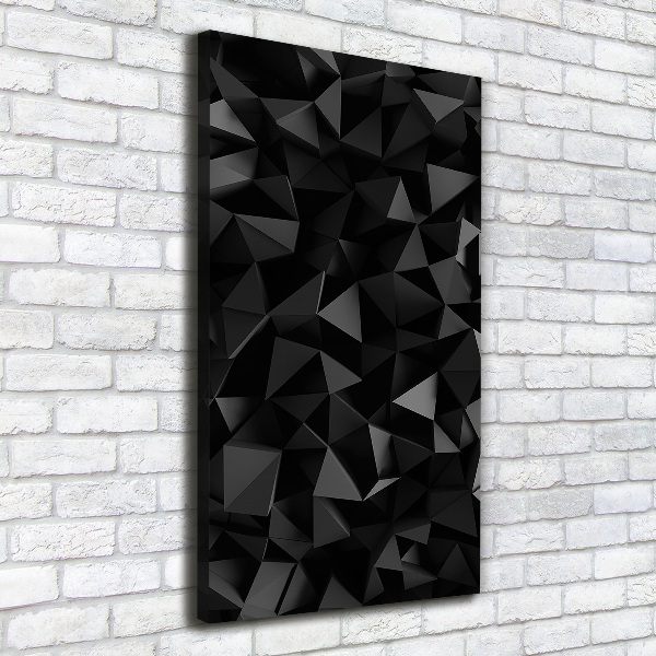 Impresión en lienzo vertical Abstracción 3D