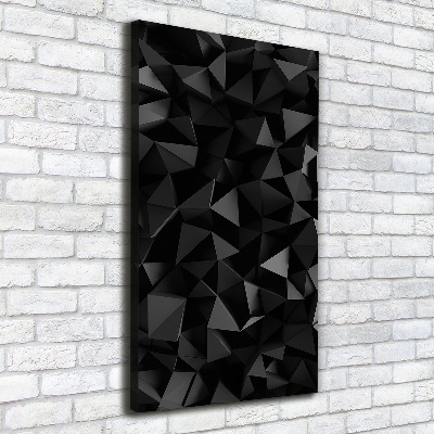 Impresión en lienzo vertical Abstracción 3D