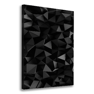 Impresión en lienzo vertical Abstracción 3D